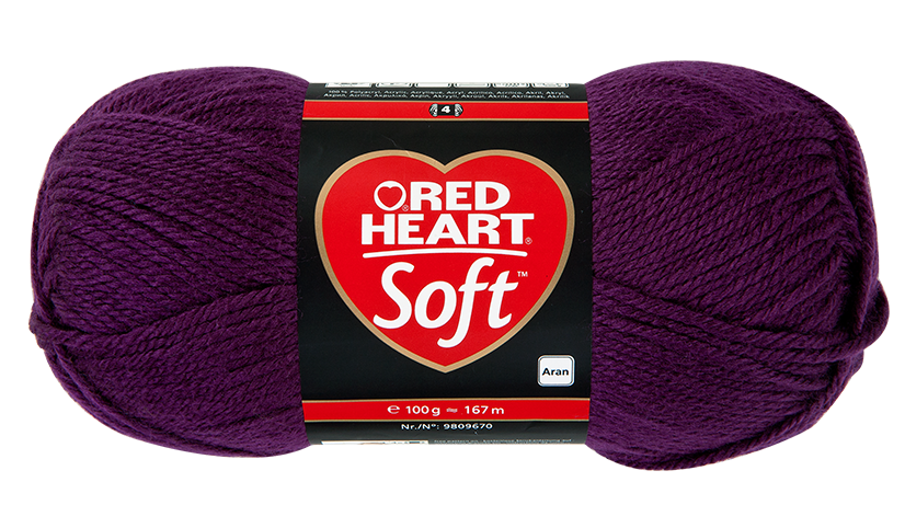 Red Heart Soft kötőfonal - 0005 - szőlő