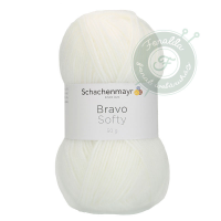 Schachenmayr Bravo Softy fonal - 8224 - Fehér