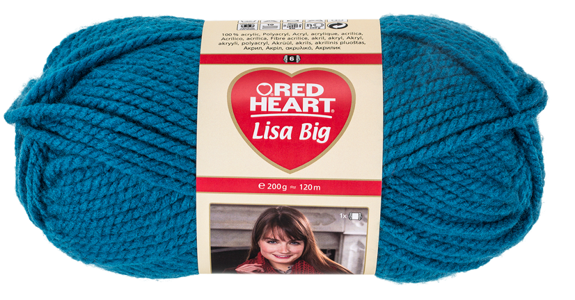 Red Heart Lisa Big fonal - 152 - zafír kék