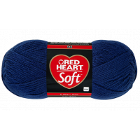 Red Heart Soft kötőfonal - 0006 - matrózkék - 10db