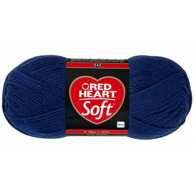 Red Heart Soft kötőfonal - 0006 - matrózkék - 10db