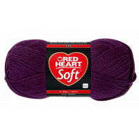 Red Heart Soft kötőfonal - 0005 - szőlő - 10db