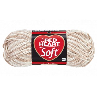 Red Heart Soft kötőfonal - 9936 - vanília - 10db