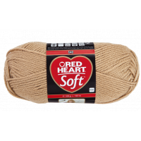 Red Heart Soft kötőfonal - 9388 - gabona - 10db