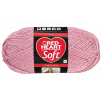 Red Heart Soft kötőfonal - 9770 - rózsás színű - 10db