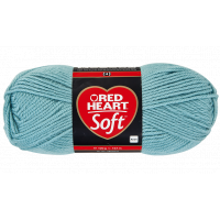 Red Heart Soft kötőfonal - 0008 - jég kék