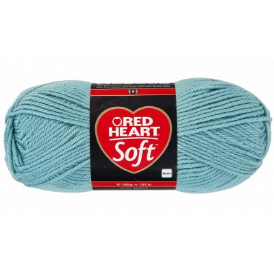 Red Heart Soft kötőfonal - 0008 - jég kék - 10db