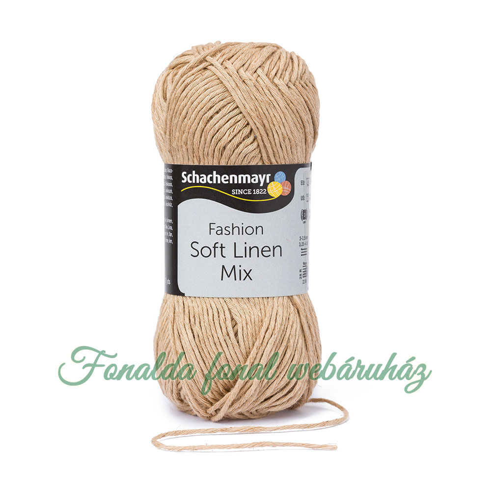 Schachenmayr Soft Linen Mix fonal - 005 - Homok