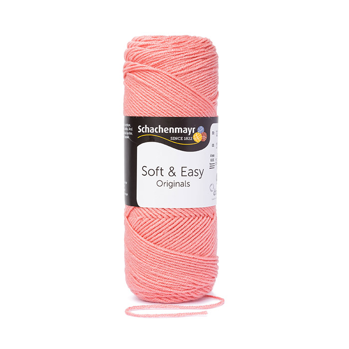 Schachenmayr Soft & Easy fonal - 0036 - Korall - 10db
