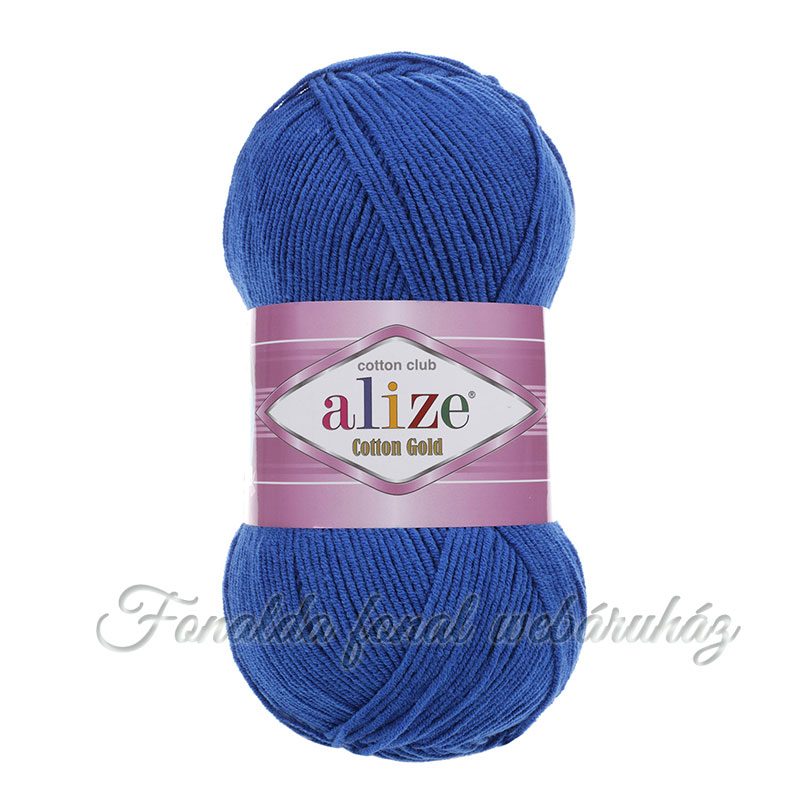 Alize Cotton Gold fonal - 141 - Királykék