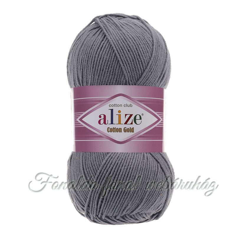 Alize Cotton Gold fonal - 87 - Szürke