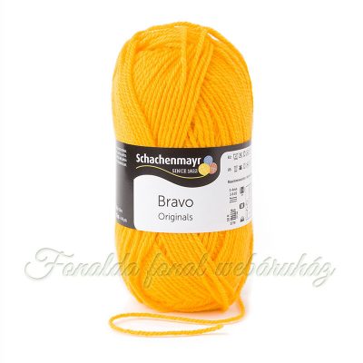 Schachenmayr Bravo Originals fonal - 8210 - Napsárga