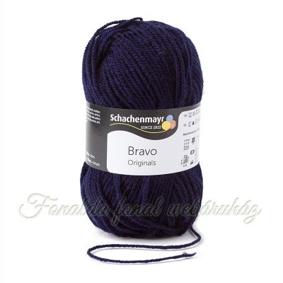 Schachenmayr Bravo Originals fonal - 8223 - Tengerészkék