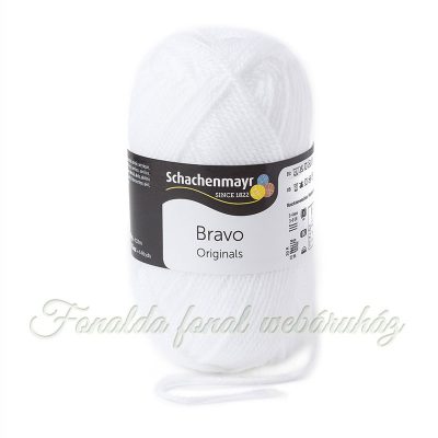 Schachenmayr Bravo Originals fonal - 8224 - Fehér