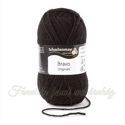 Schachenmayr Bravo Originals fonal - 8226 - Fekete