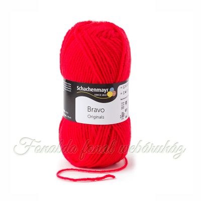 Schachenmayr Bravo Originals fonal - 8241 - Scarlett - piros
