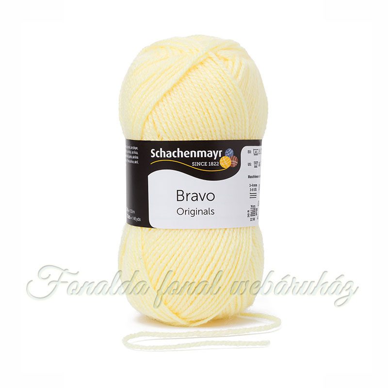 Schachenmayr Bravo Originals fonal - 8361 - Citrom