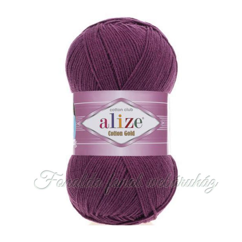 Alize Cotton Gold fonal - 122 - Szilva