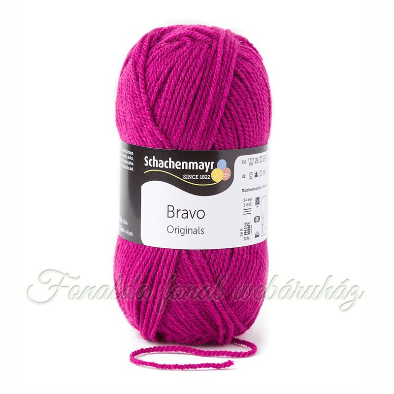 Schachenmayr Bravo Originals fonal - 8339 - Málna