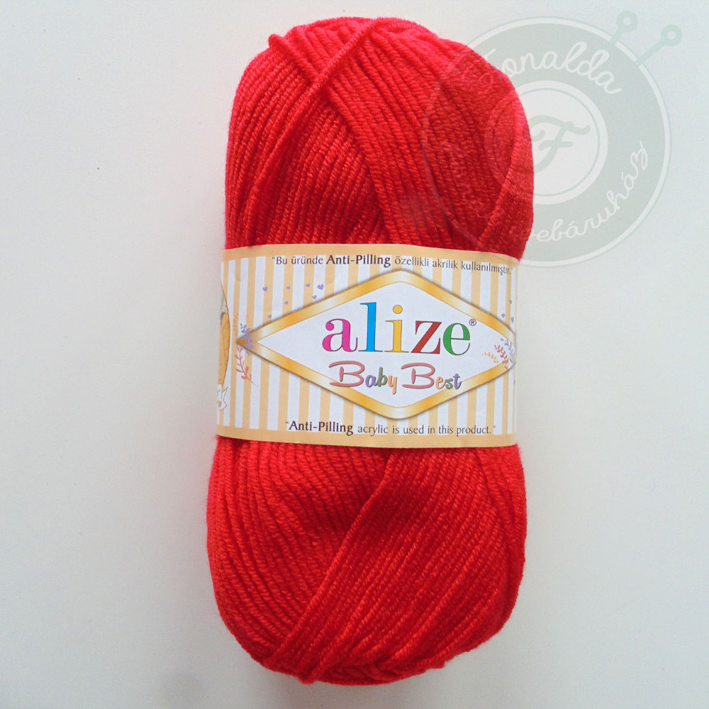 Alize Baby Best babafonal - 056 - Piros