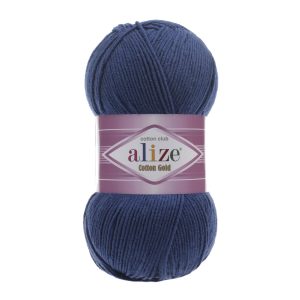Alize Cotton Gold fonal - 279 - Éjkék