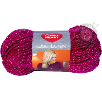 Red Heart Lisa Lurex - 07 - Ciklámen - 5db