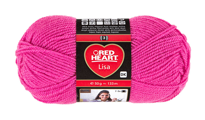 Red Heart Lisa fonal - 8305 - Candy