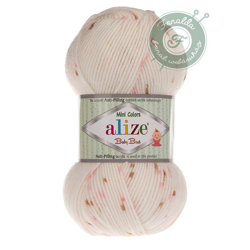 Alize Baby Best Mini Colors - 6968 - Rágógumi