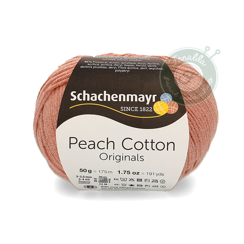 Schachenmayr Peach Cotton fonal - 130 - Barack