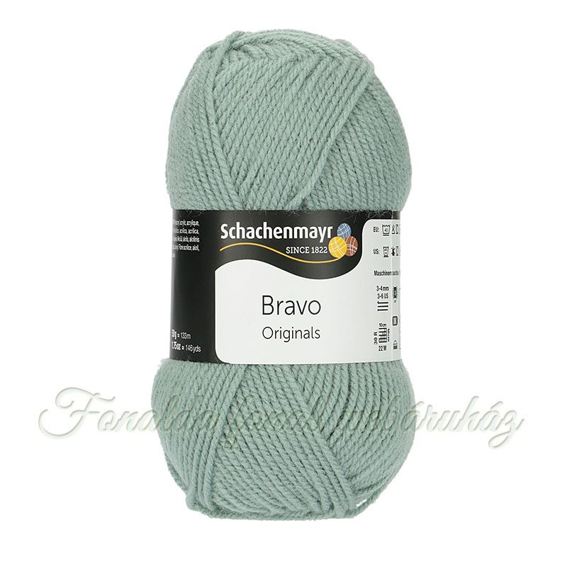 Schachenmayr Bravo Originals fonal - 8378 - Tengerzöld