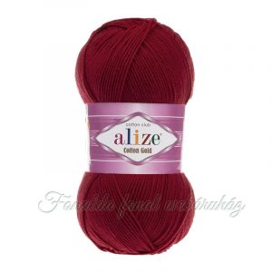 Alize Cotton Gold fonal - 390 - Cseresznye
