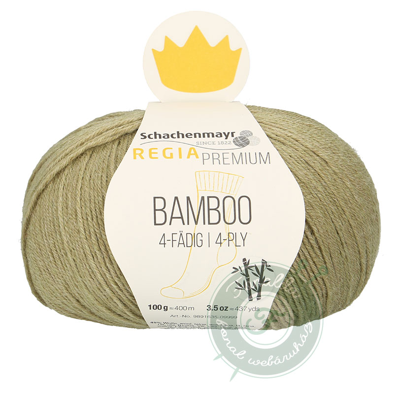 Regia Premium Bamboo bambuszfonal - 70 - fűzöld