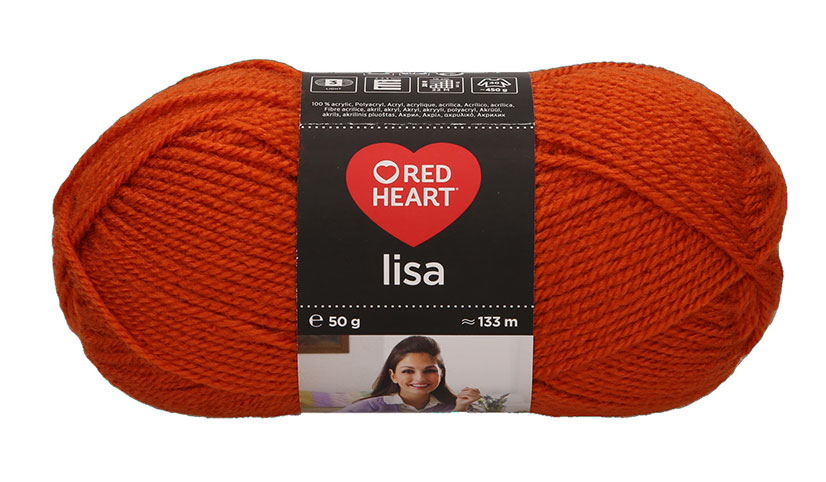 Red Heart Lisa fonal - 6963 - Terracotta