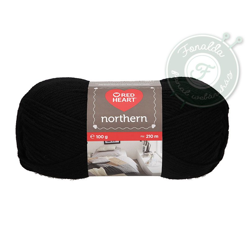 Red Heart Northern - 8206 - Fekete