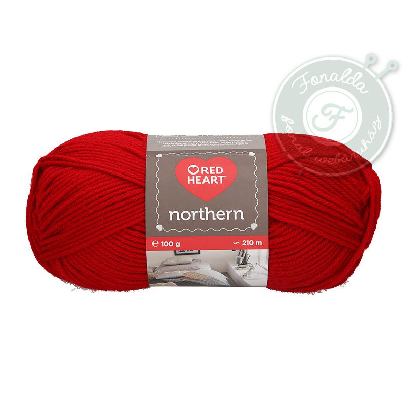 Red Heart Northern - 8237 - Sötétvörös