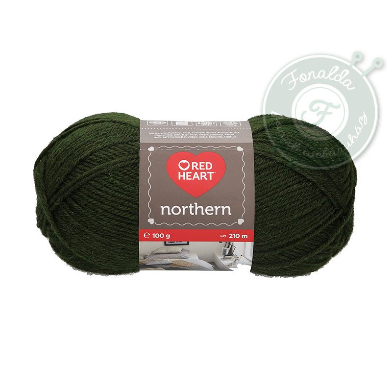 Red Heart Northern - 8579 - Sötétzöld
