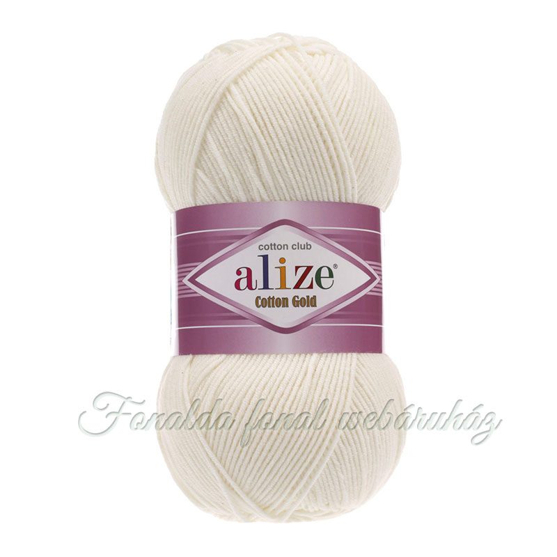 Alize Cotton Gold fonal - 62 - Krém
