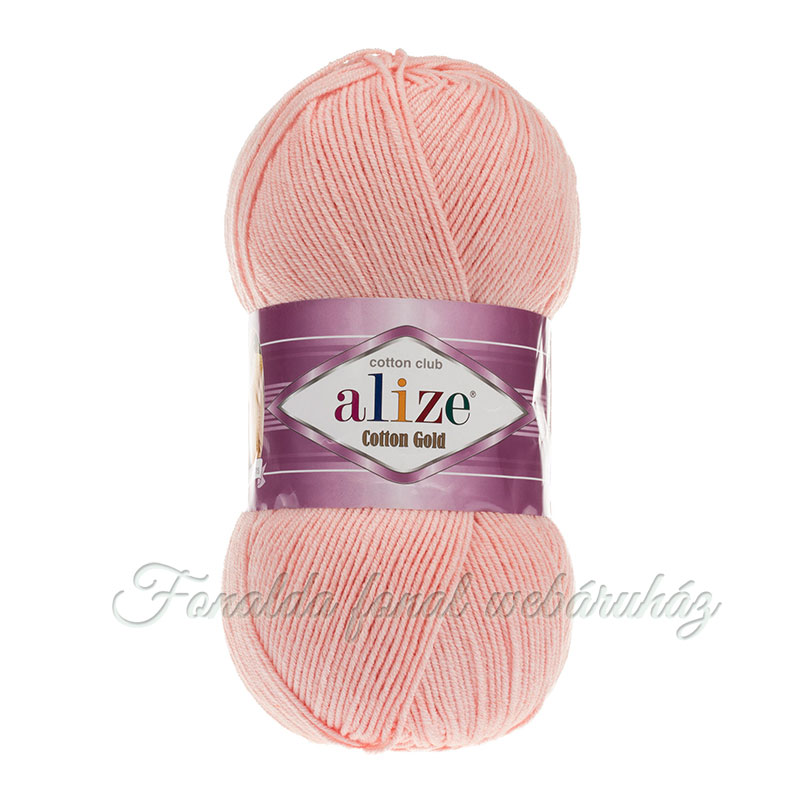 Alize Cotton Gold fonal - 393 - Púder rózsaszín