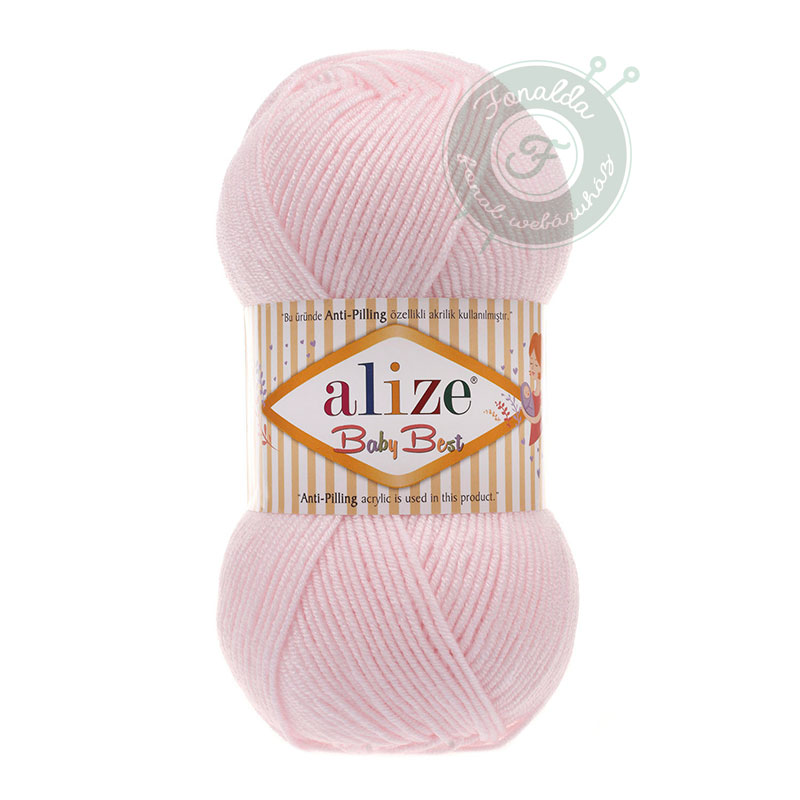 Alize Baby Best babafonal - 184 - Púder rózsaszín