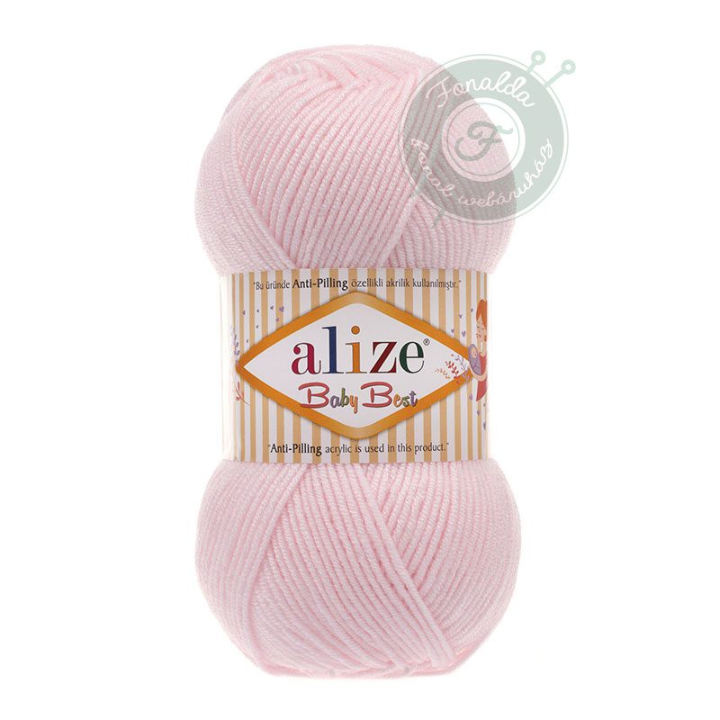Alize Baby Best babafonal - 184 - Púder rózsaszín