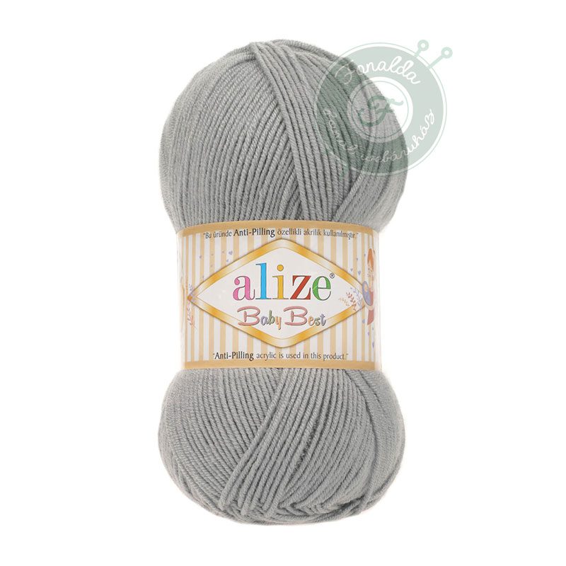 Alize Baby Best babafonal - 344 - Szürke