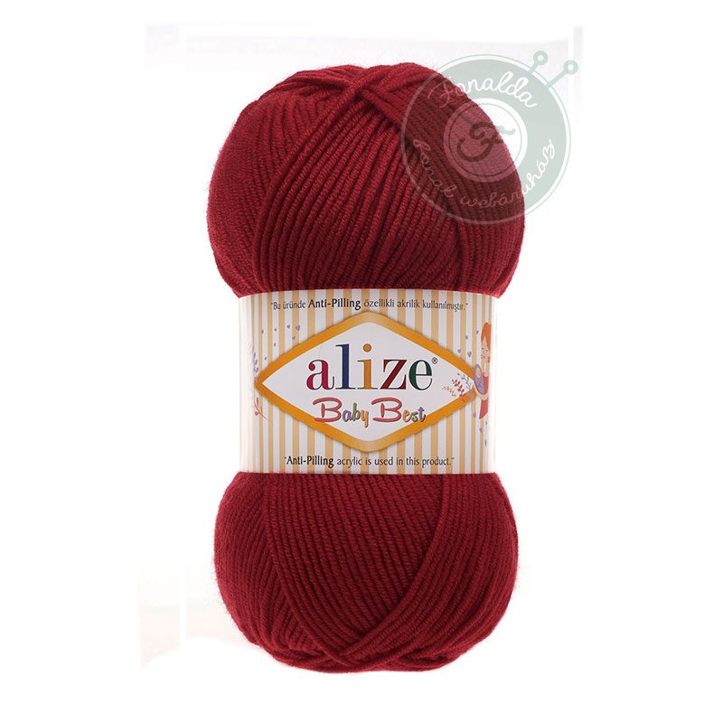Alize Baby Best babafonal - 390 - Cseresznye