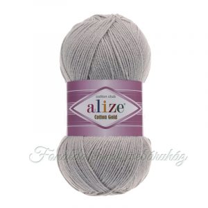 Alize Cotton Gold fonal - 21 - Szürke melange