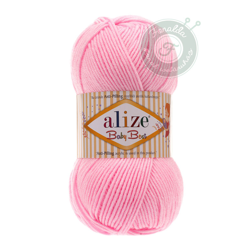 Alize Baby Best babafonal - 191 - Világos pink