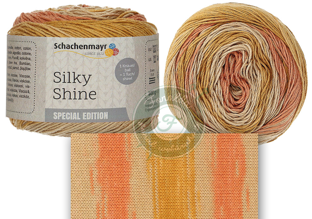Schechenmayr Silky Shine fonal - 81 - Sunshine