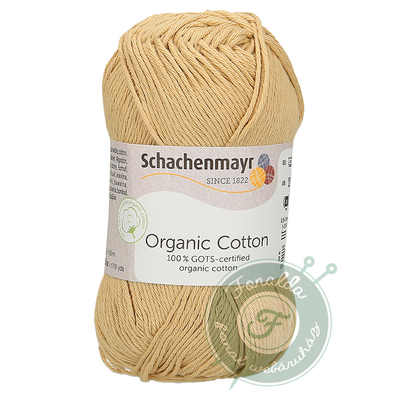 Schachenmayr Organic Cotton pamut fonal - 005 - Homok