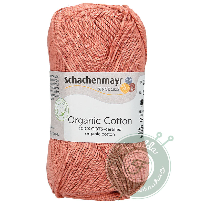 Schachenmayr Organic Cotton pamut fonal - 035 - Rózsa