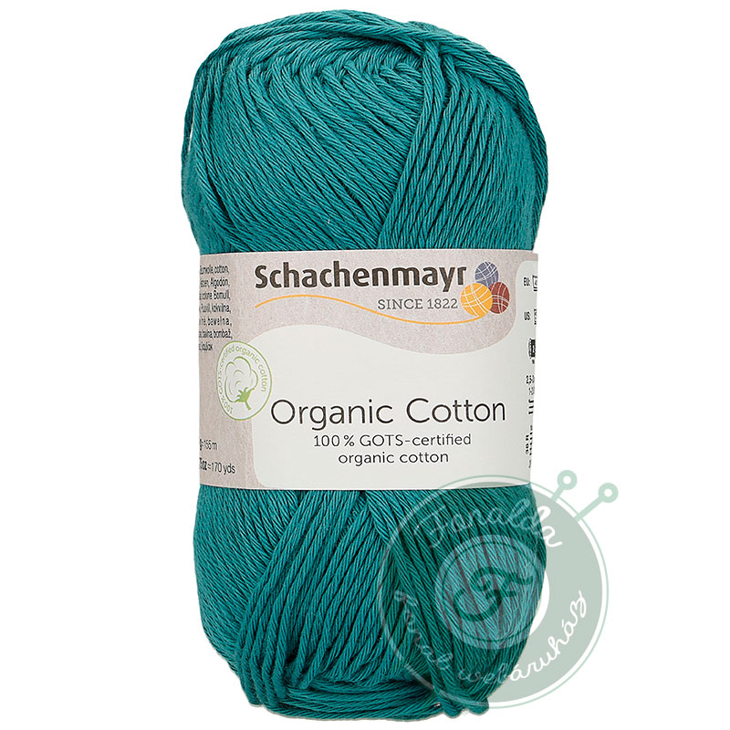 Schachenmayr Organic Cotton pamut fonal - 065 - Zöldeskék