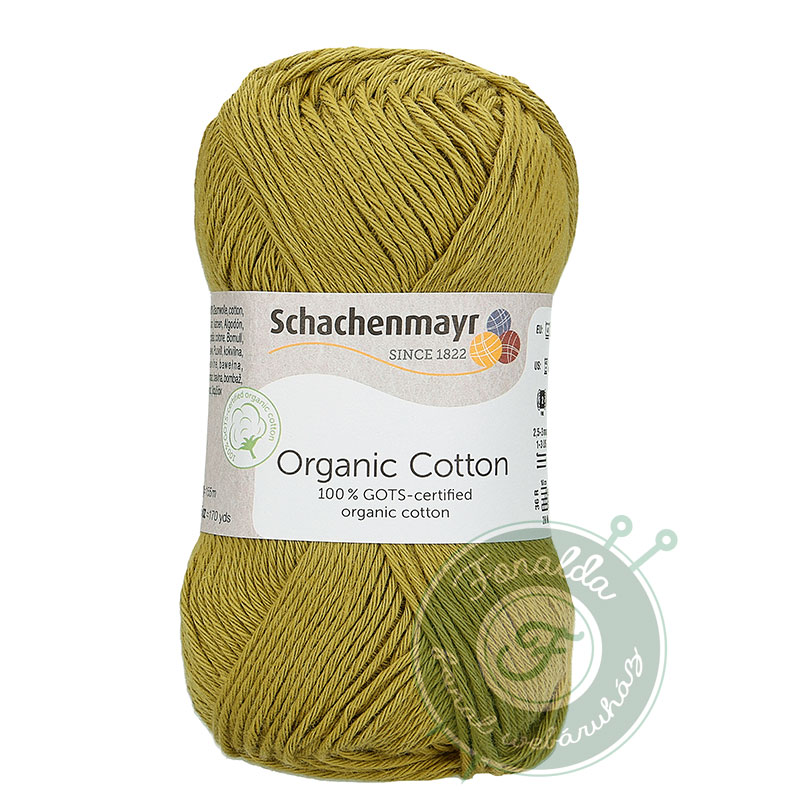 Schachenmayr Organic Cotton pamut fonal - 070 - Fű