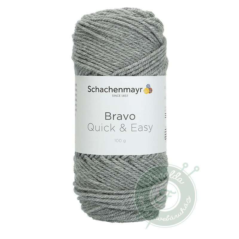 Schachenmayr Bravo Quick and Easy fonal - 8295 - Világos szürke